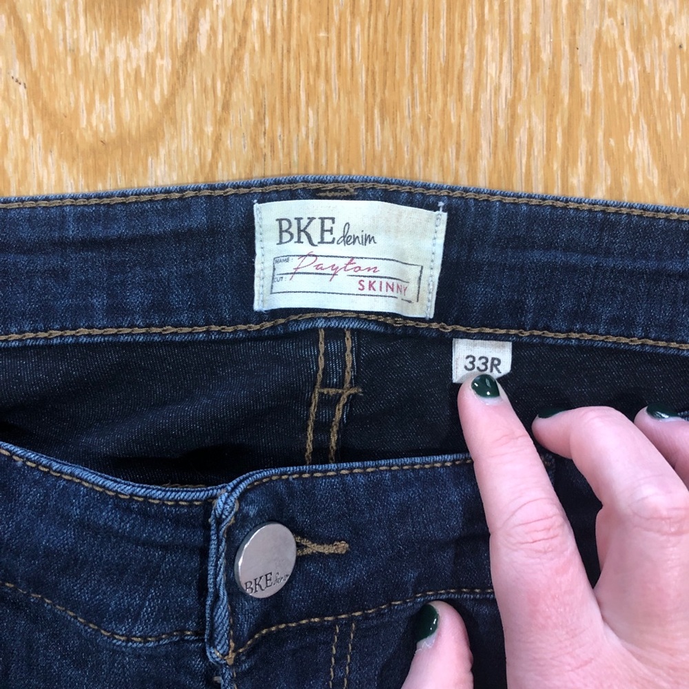 BKE Payton Skinny Jeans 33 Regular